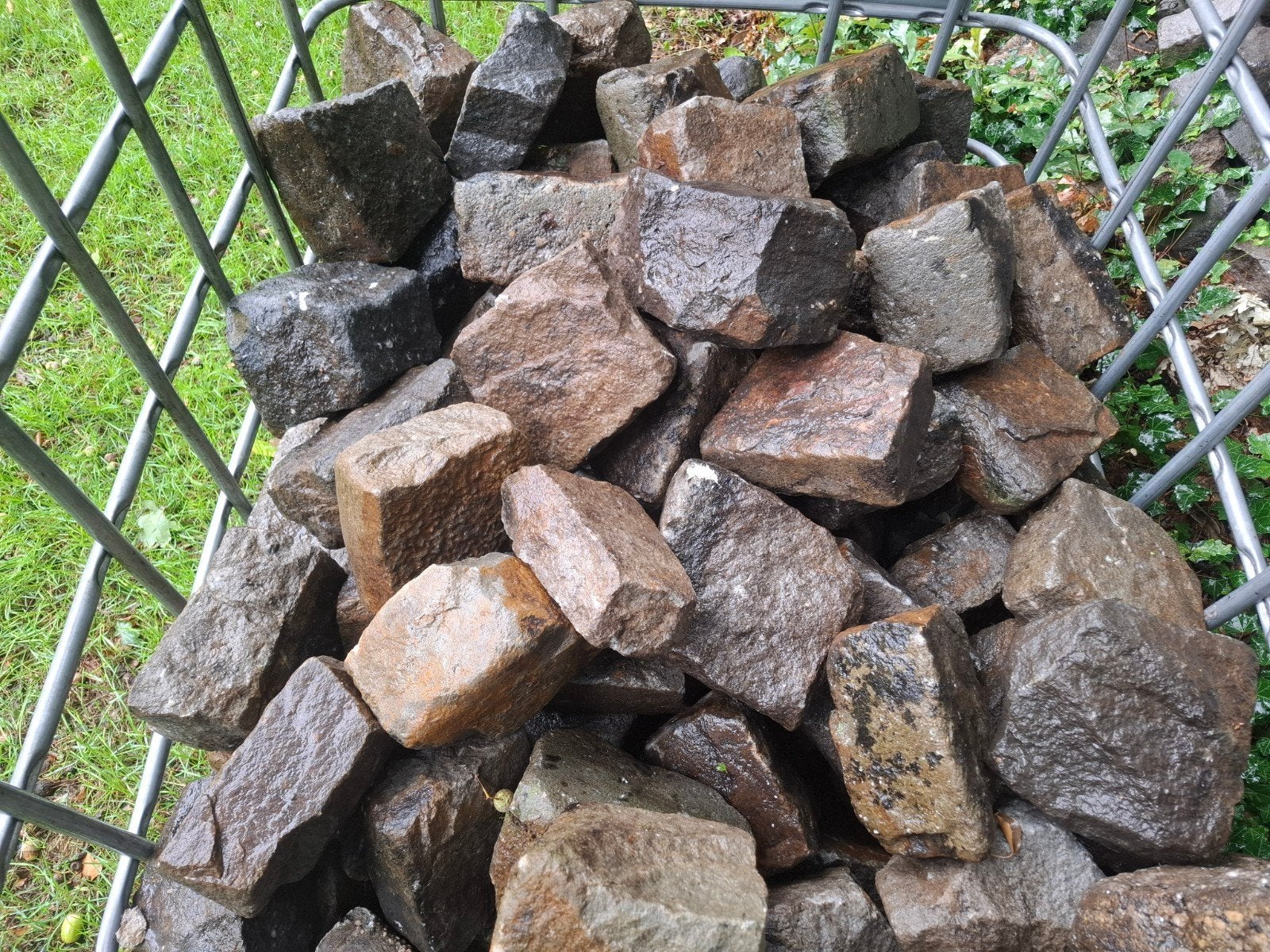 Basalt en Graniet Keien, Ophalen, Gebruikt, Kei, Basalt