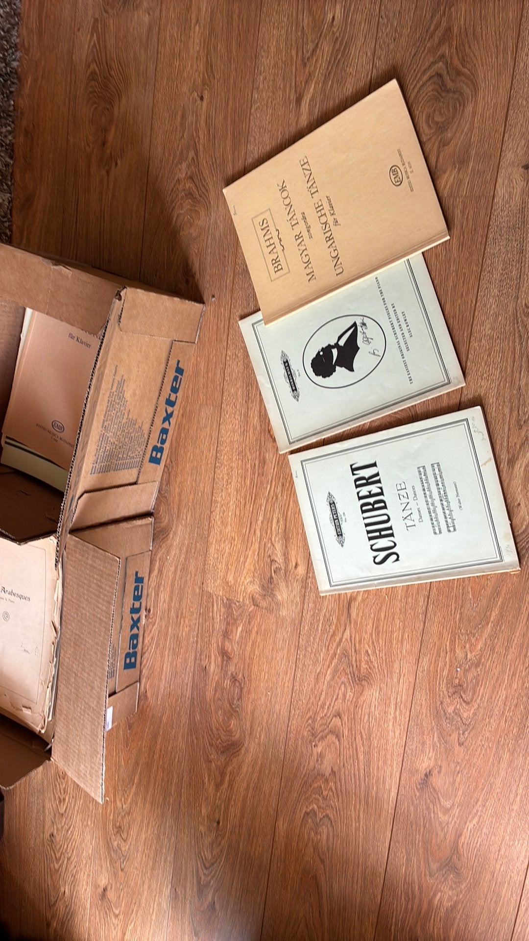 Piano muziekboeken, Ophalen, Gebruikt, Zwart