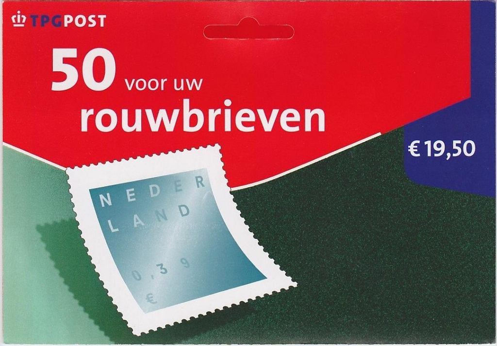 Mailer Hangboekje HBb2049 PBM 19E Rouw TPG (0,65/0,81), Postzegels en Munten, Ophalen of Verzenden, Na 1940, Postfris