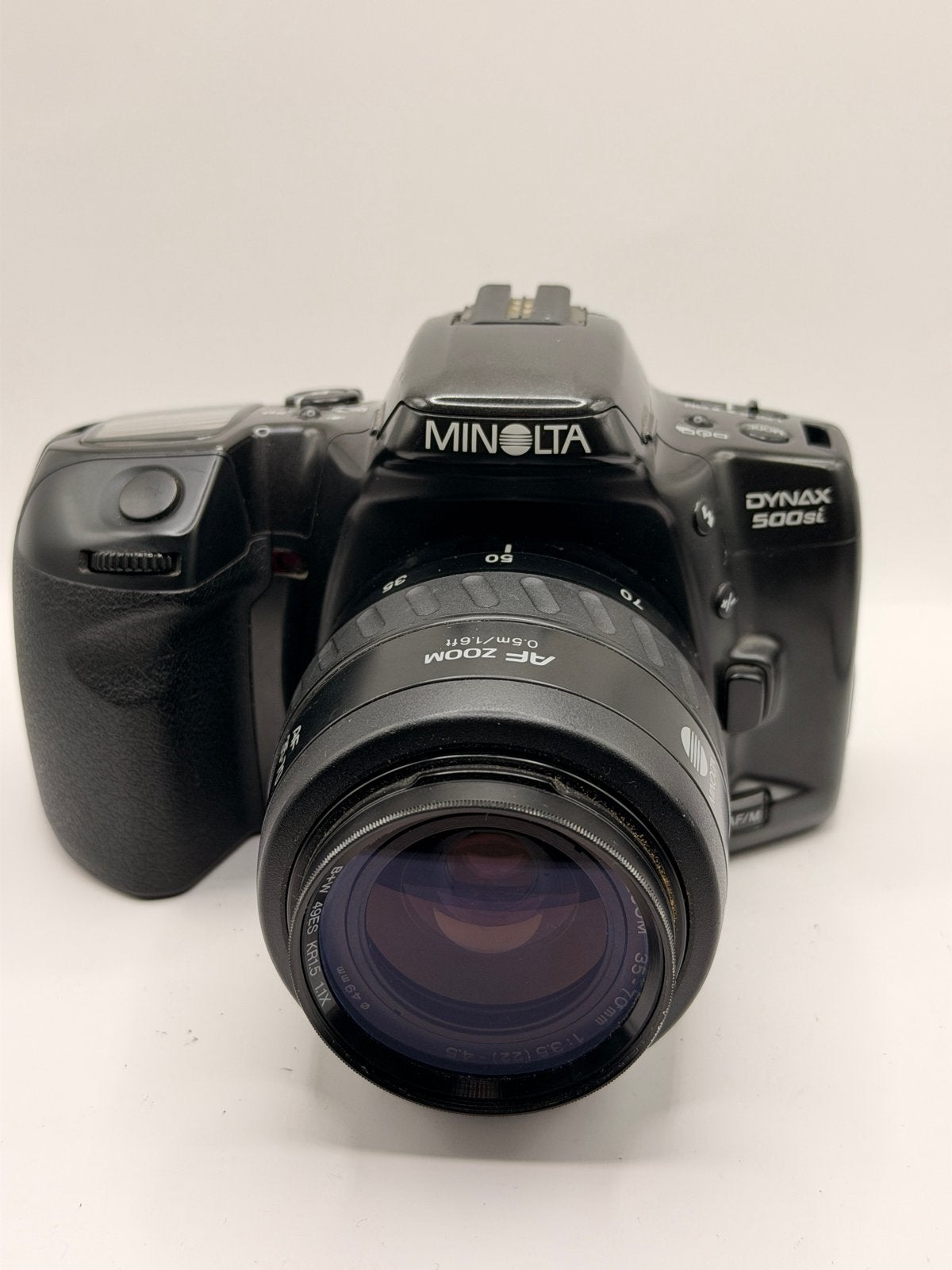Minolta Dynax 500si Spiegelreflexcamera (35 mm), Audio, Tv en Foto, Fotocamera's Analoog, Ophalen of Verzenden, Gebruikt, Spiegelreflex