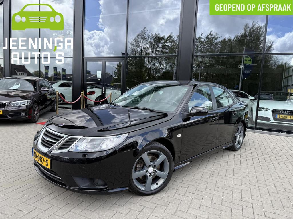 Saab 9-3 Sport Sedan 1.9 TTiD Griffin Lease Edition|Navi|Cli, Auto's, Saab, Voorwielaandrijving, Stof, Gebruikt, Zwart