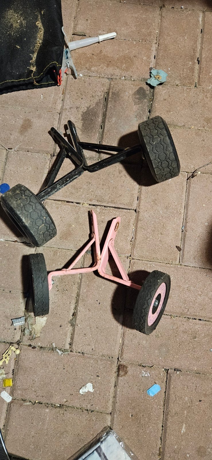 Zijwieltjes voor kinderfiets - set van 2, Ophalen of Verzenden, Gebruikt, Zijwieltjes