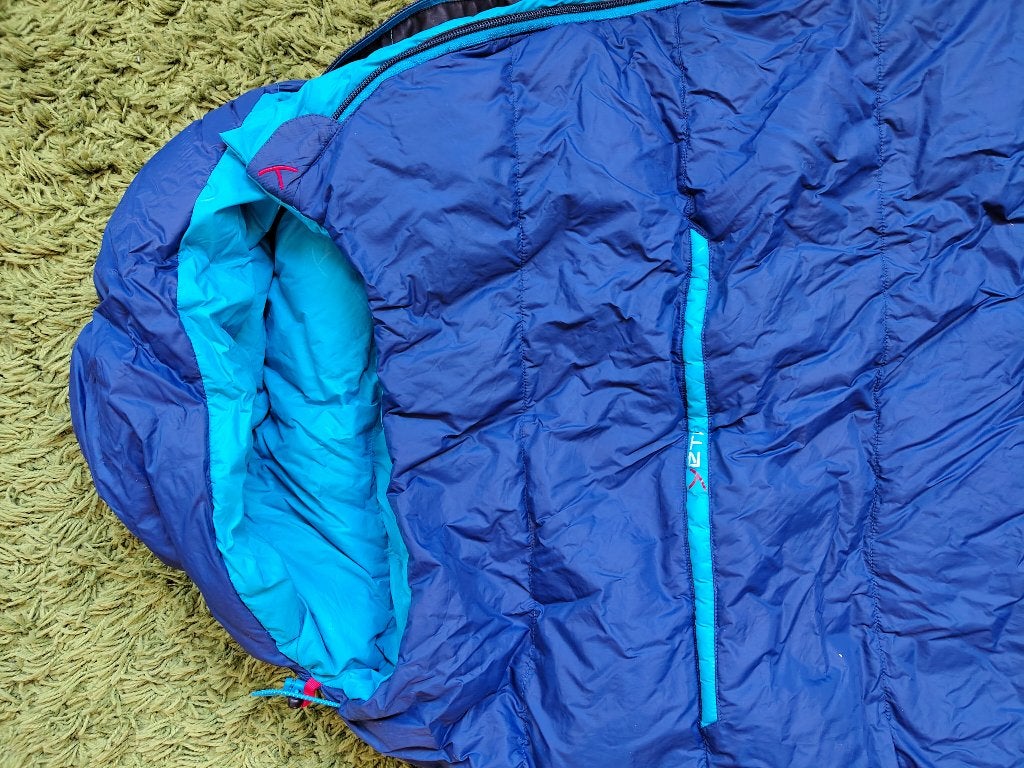 Slaapzak Yeti voor kind met vulling van dons, Caravans en Kamperen, Ophalen, Zo goed als nieuw