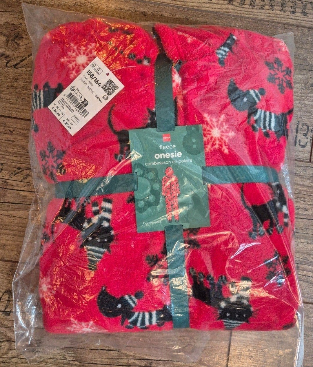 Takkie & Siepie kerst onesie 158 164 nieuw, Diversen, Ophalen, Nieuw