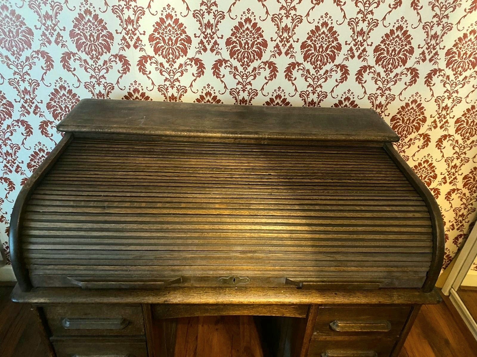 Antiek bureau, Huis en Inrichting, Ophalen, Gebruikt, Vintage/antiek