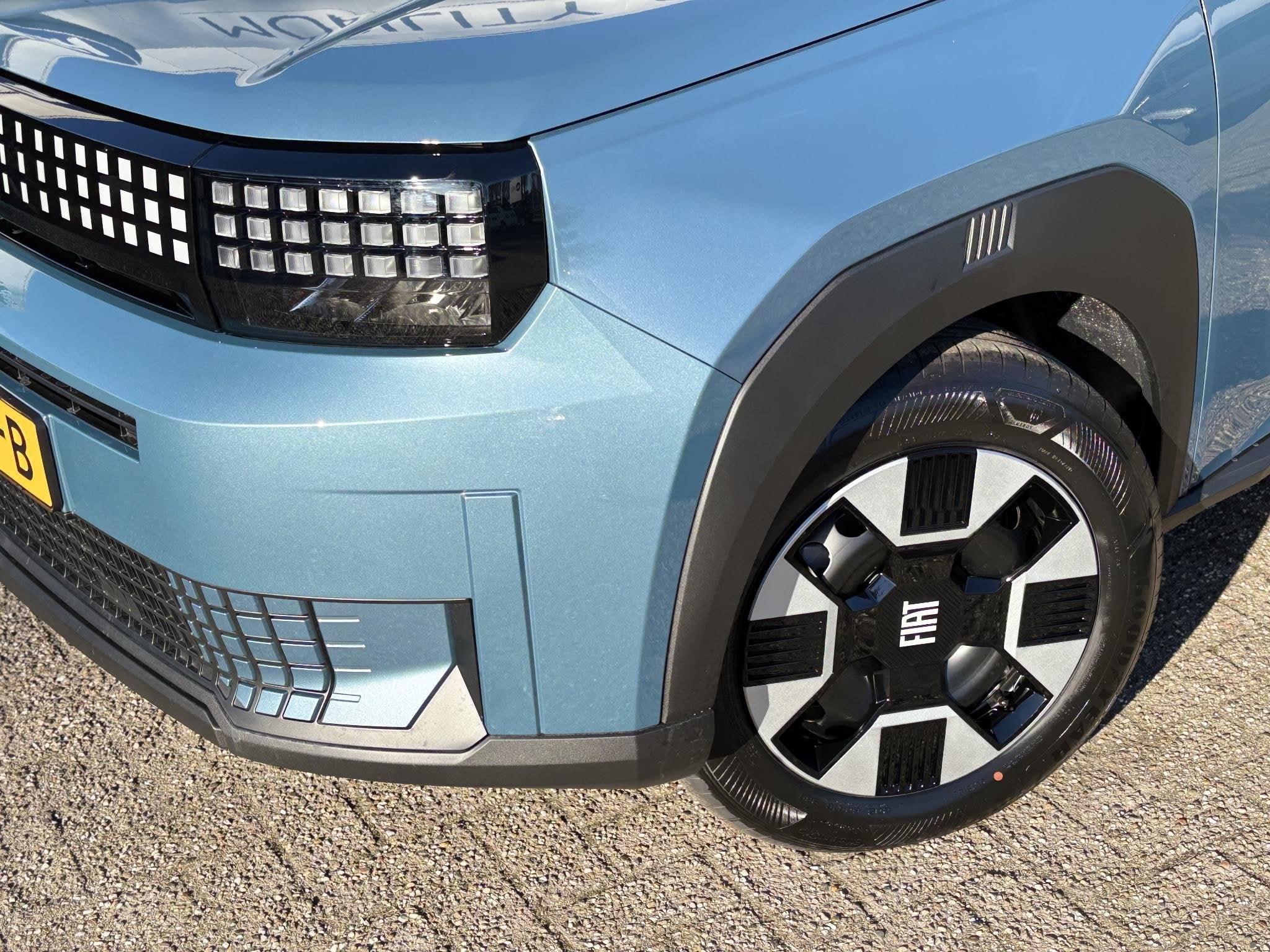 Fiat Grande Panda 1.2 Hybrid ICON | Parkeersensoren | Carpla, Auto's, Stof, Origineel Nederlands, Bedrijf, 3 cilinders