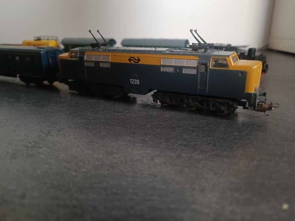 Fleischmann + Lima Treinset met NS Locomotief en Wagons, Gelijkstroom, Fleischmann, Ophalen of Verzenden, NS