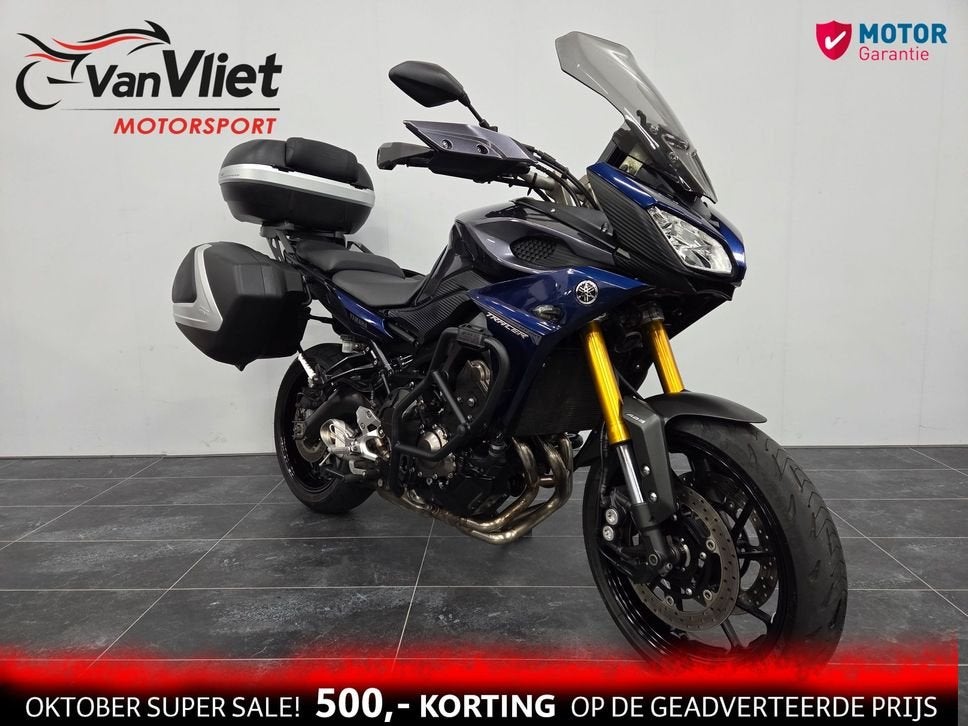 Zeer Mooie Yamaha Tracer 900 bj 2016 3-Koffers, Motorrijbewijs A, Bedrijf, Meer dan 35 kW, Toermotor