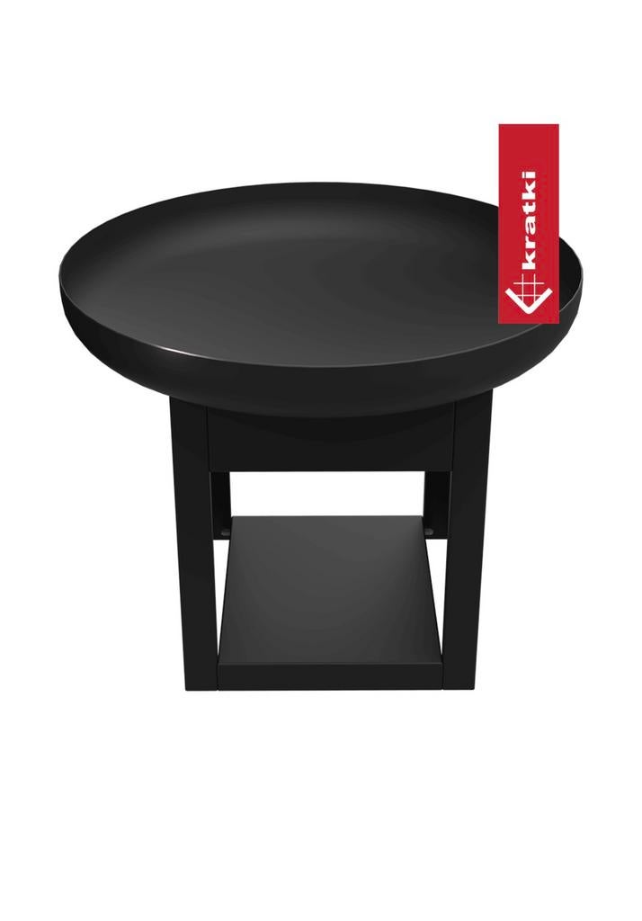 26057 Vuurschaal met houtopslag🔥ACTIE, Tuin en Terras, Ophalen, Info@woonwarmer.nl, Nieuw, 4264RM