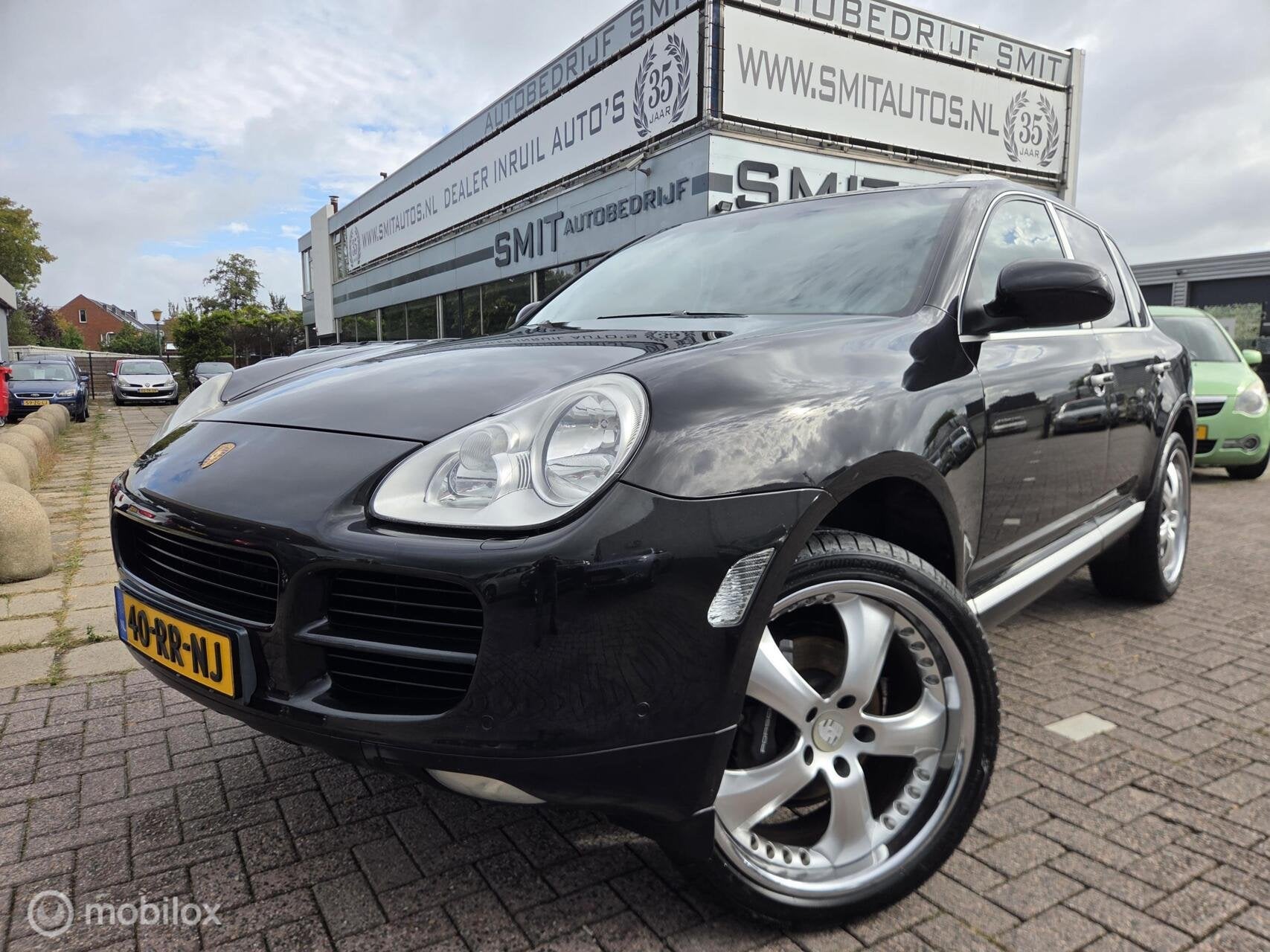 Porsche Cayenne 3.2 Leder/Carplay/22inch/NLAuto, Automaat, Cayenne, Gebruikt, Zwart