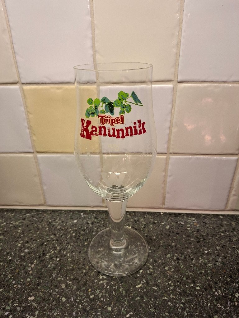 Brouwerij Wilderen bierglazen (Tripel Kanunnik), Verzamelen, Biermerken, Ophalen of Verzenden, Nieuw, Glas of Glazen, Overige merken