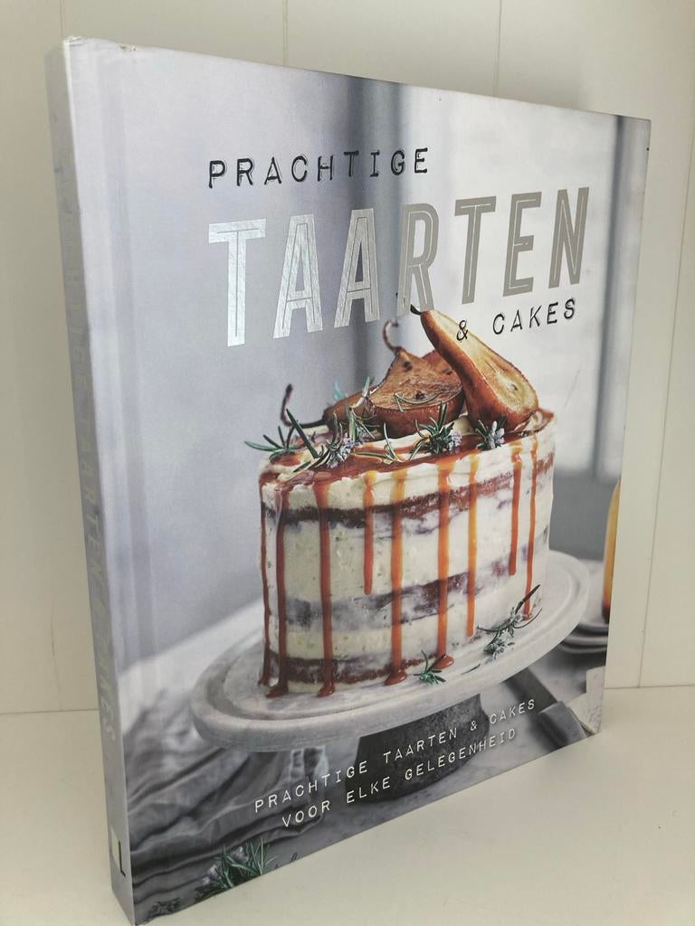 Prachtige Taarten & Cakes - Receptenboek, Ophalen of Verzenden, Zo goed als nieuw, Overige gebieden, Taart, Gebak en Desserts
