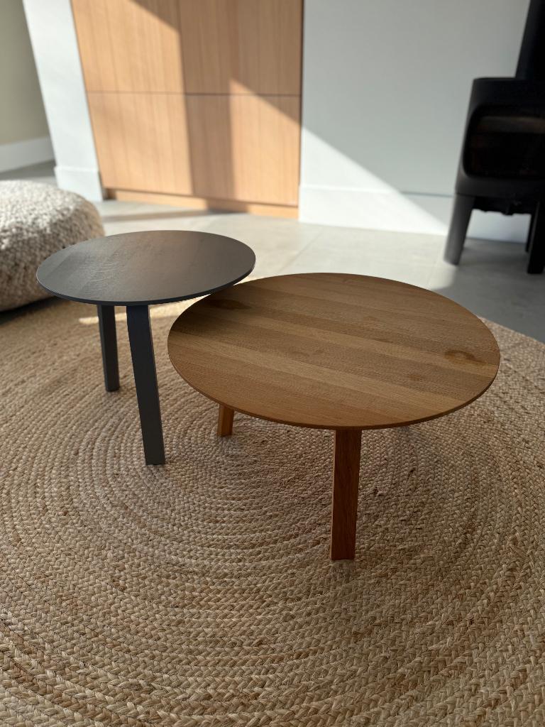 Salontafel HAY Bella Coffee, Huis en Inrichting, Tafels | Salontafels, Ophalen, 50 tot 100 cm, 50 tot 100 cm, Zo goed als nieuw