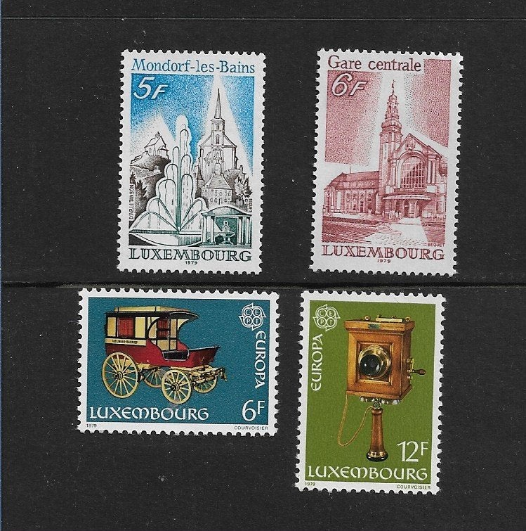 Postzegels   Luxemburg  985/988  PF, Ophalen of Verzenden, Luxemburg, Postfris