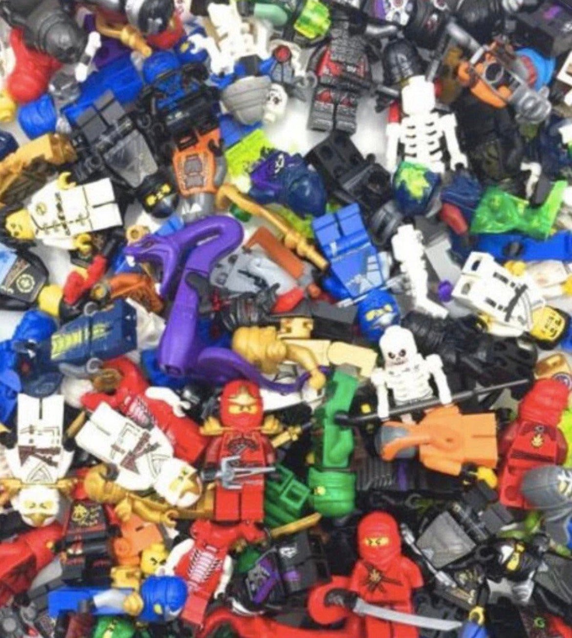Lego ninjago per fig €5 lees omschrijving., Inclusief minifiguren, Lego, Ophalen of Verzenden, Zo goed als nieuw