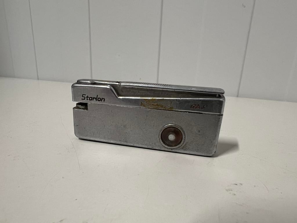 Te Koop : Vintage Aansteker Starlon Cats-Eye Patent, Verzamelen, Ophalen of Verzenden, Gebruikt, Aansteker