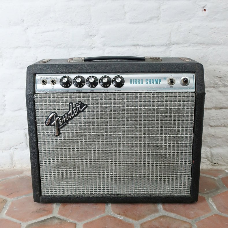 Fender VibroChamp Vibro Champ 1978, Ophalen, Gebruikt, Minder dan 50 watt