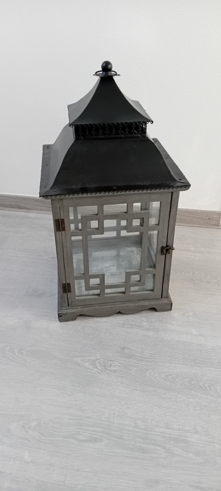 lantaarn, Ophalen, Gebruikt, Hout