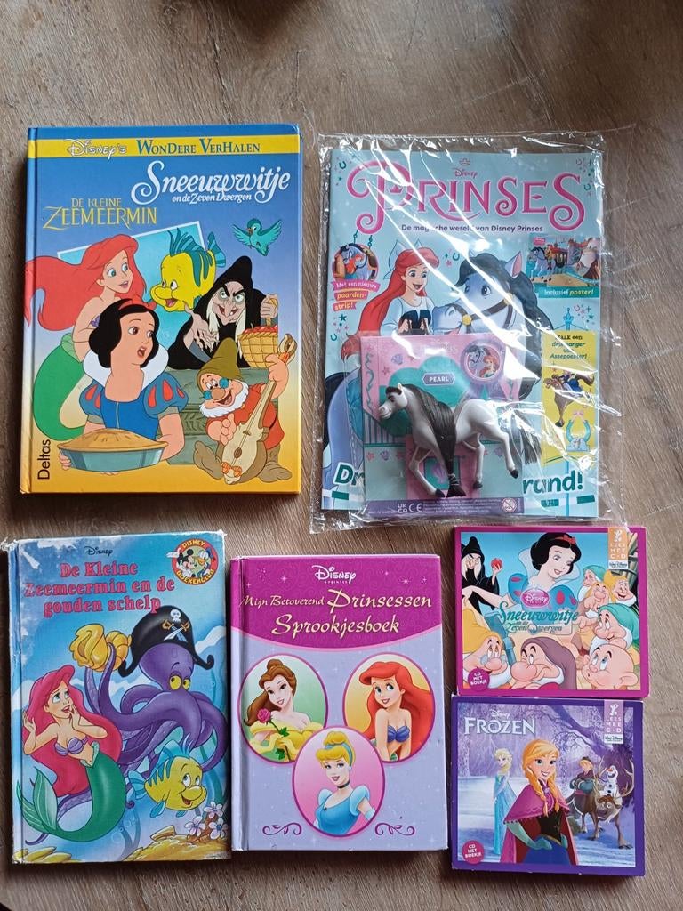Disney Prinsessen Boeken, Tijdschrift & Voorlees-CD's, Boeken, Ophalen of Verzenden, Zo goed als nieuw, Sprookjes