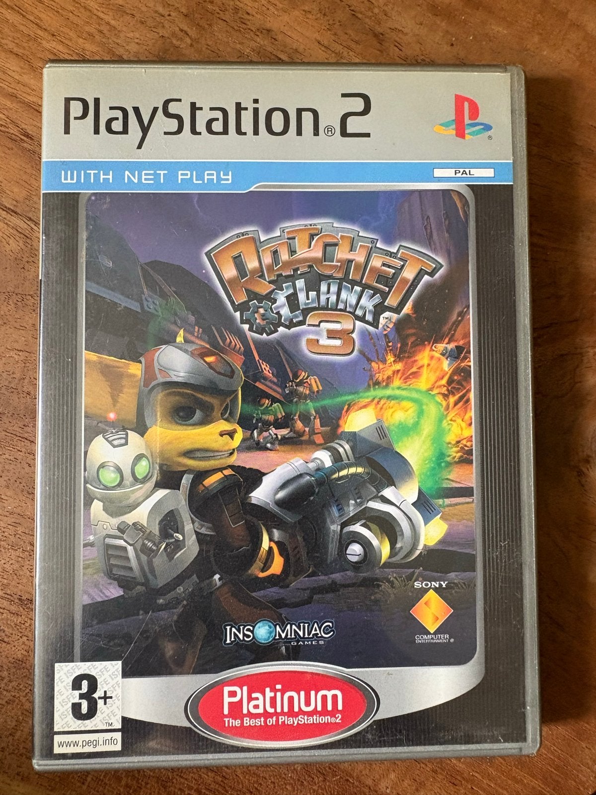 Ratchet & Clank 3 (Platinum) - PS2, Avontuur en Actie, Online, Gebruikt, 1 speler