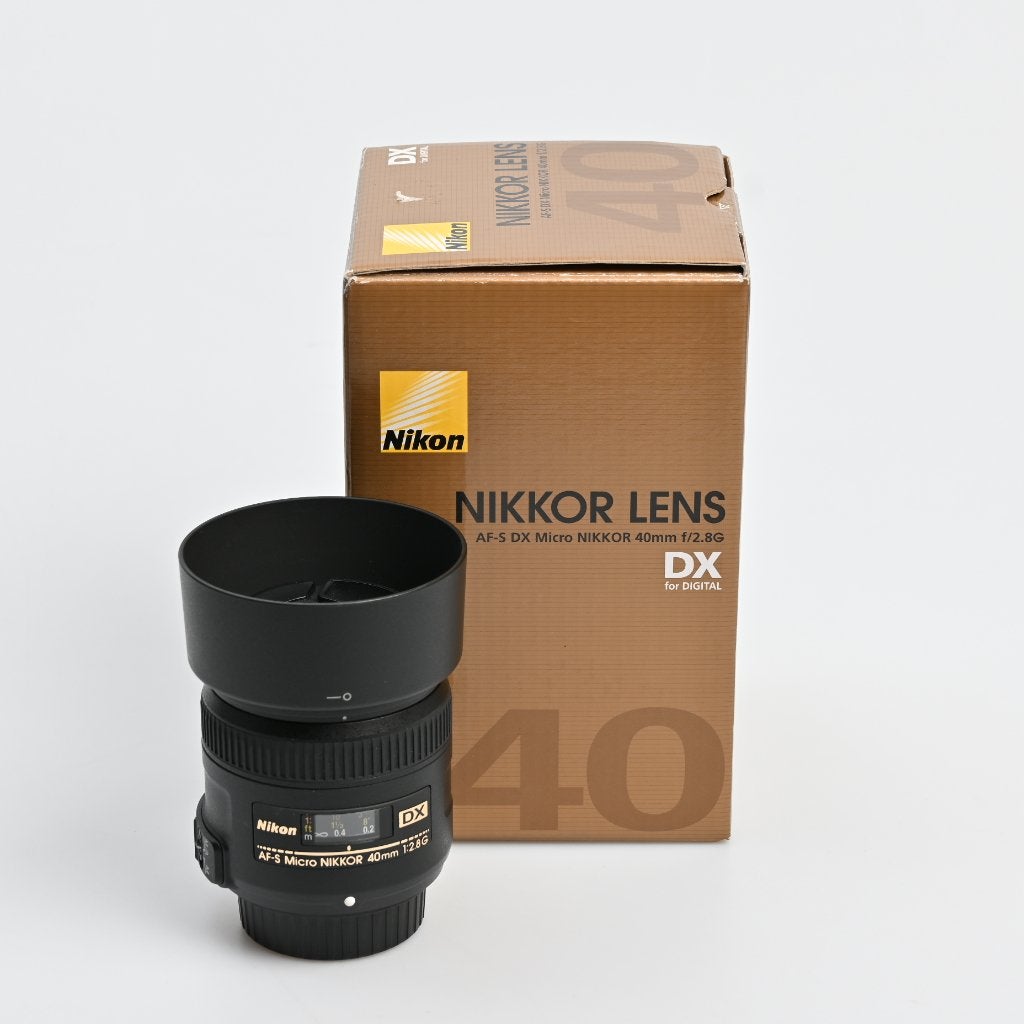 Nikon 40mm AF-S Micro 2,8G, 40 mm, Nikon, Ophalen of Verzenden, Zo goed als nieuw