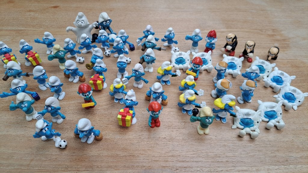 Smurfen, Ophalen, Zo goed als nieuw, Verschillende Smurfen, Poppetje, Figuurtje of Knuffel