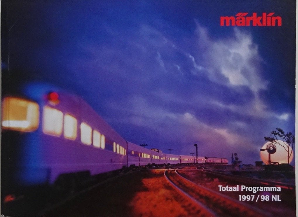 Marklin Catalogus 1997-1998, Wisselstroom, Zo goed als nieuw, Märklin, Boek, Tijdschrift of Catalogus
