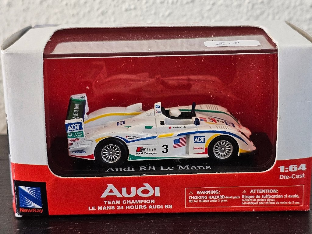 New Ray Audi R8 24h Le Mans, Verzenden, Nieuw, Auto
