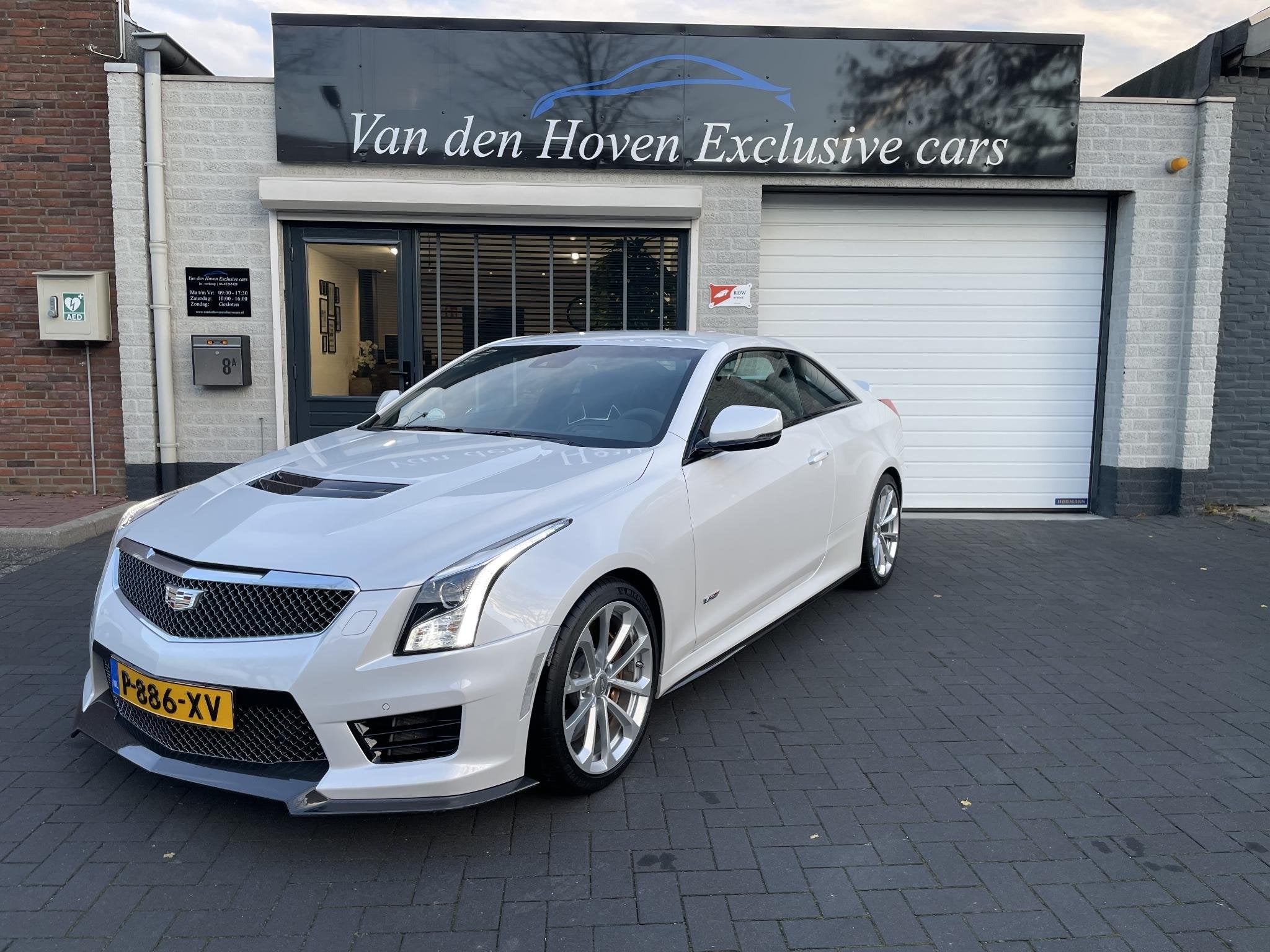 Cadillac ATS Coupé 3.6 V-Series Twin Turbo Track Performanc, Auto's, Automaat, Achterwielaandrijving, Gebruikt, Leder