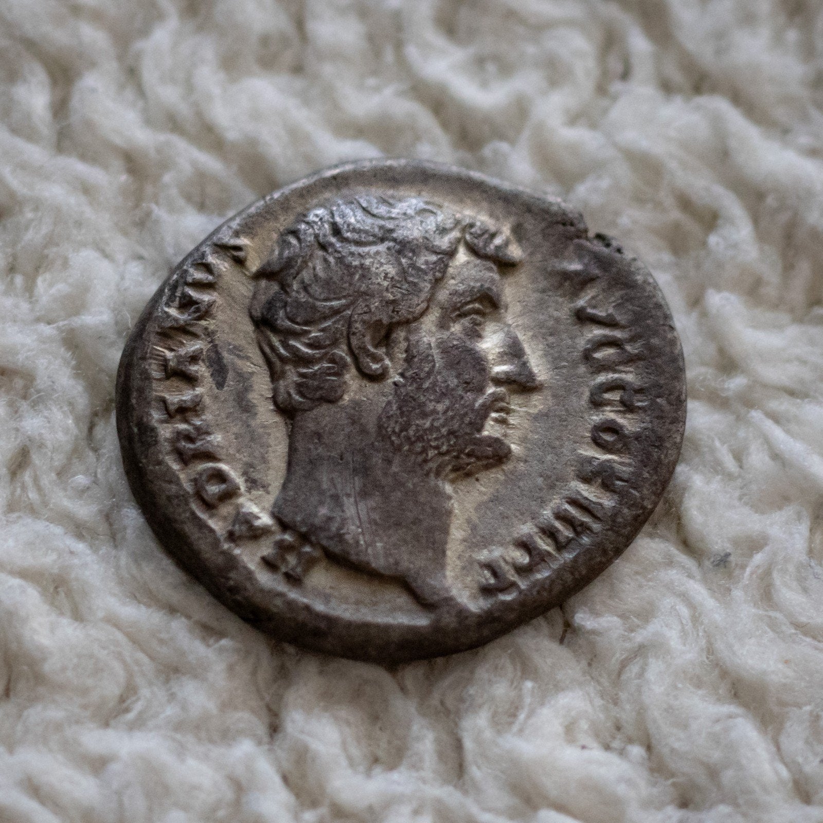 Prachtige Romeinse Munt Hadrianus, Verzenden, Overige landen, Losse munt, Zilver