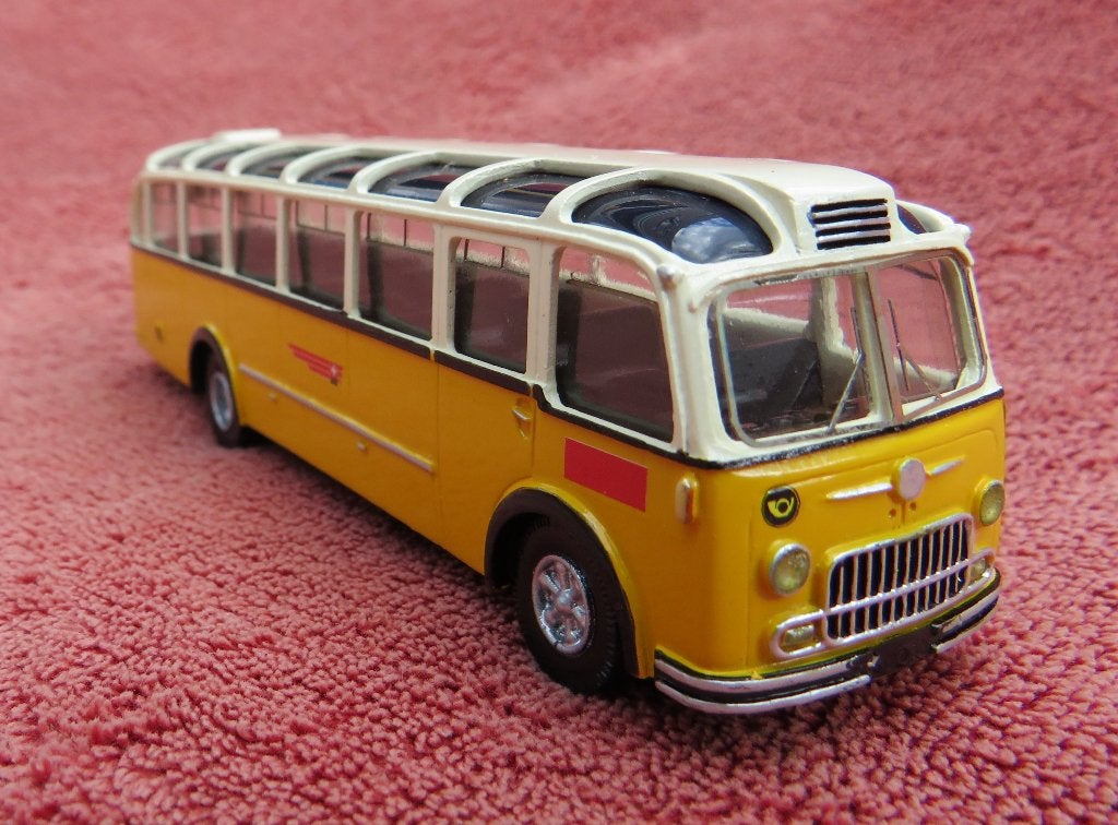 HB Model. FBW C40U Zwitserse postbus, Hobby en Vrije tijd, Overige merken, Gelijkstroom of Wisselstroom, Overige typen, Ophalen of Verzenden