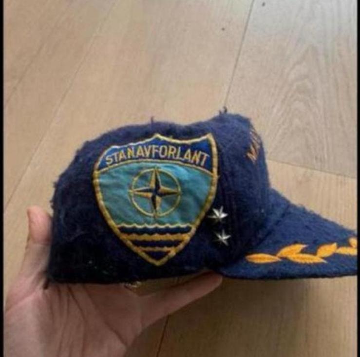 Marine corps stanafortlant, Ophalen of Verzenden, Landmacht, Nederland, Helm of Baret