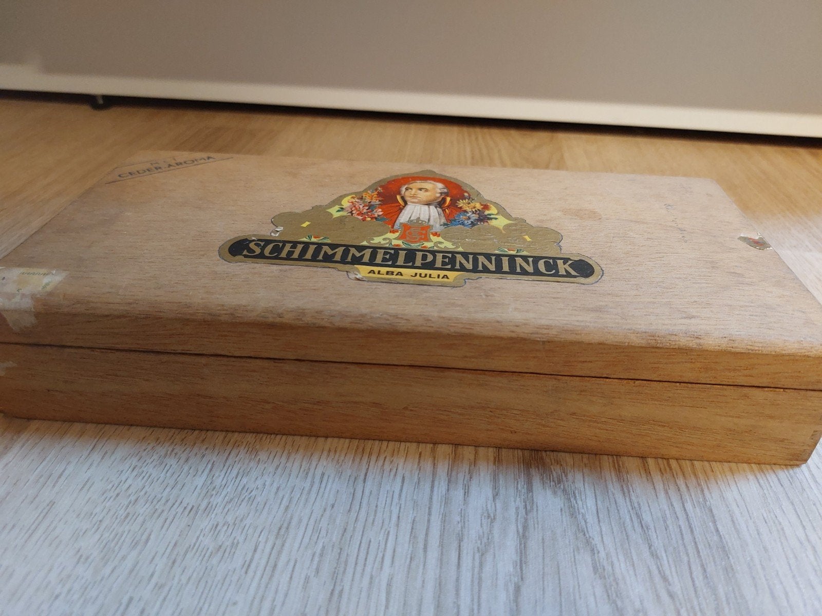 Schimmelpenninck sigarendoos (leeg), Ophalen of Verzenden