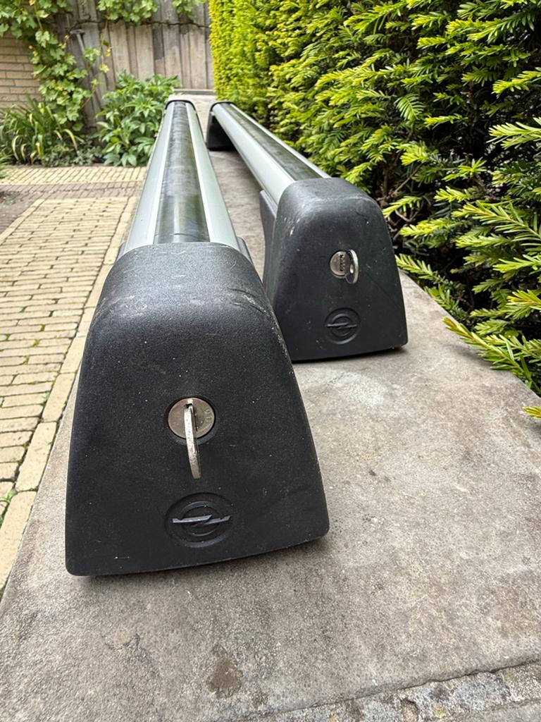 Opel dakdragers met sleutels, Auto diversen, Dakdragers, Gebruikt, Ophalen