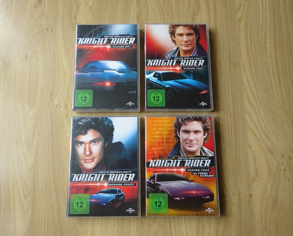 Knight Rider  dvd set, complete 4 seizoenen, Engels, Duits, Vanaf 12 jaar, Ophalen of Verzenden, Zo goed als nieuw, Actie en Avontuur
