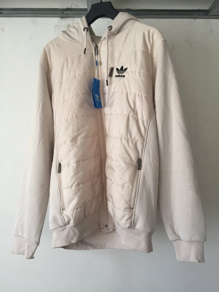 Adidas jas nieuw xl wit winter, Ophalen of Verzenden, Nieuw, Maat 56/58 (XL), Wit