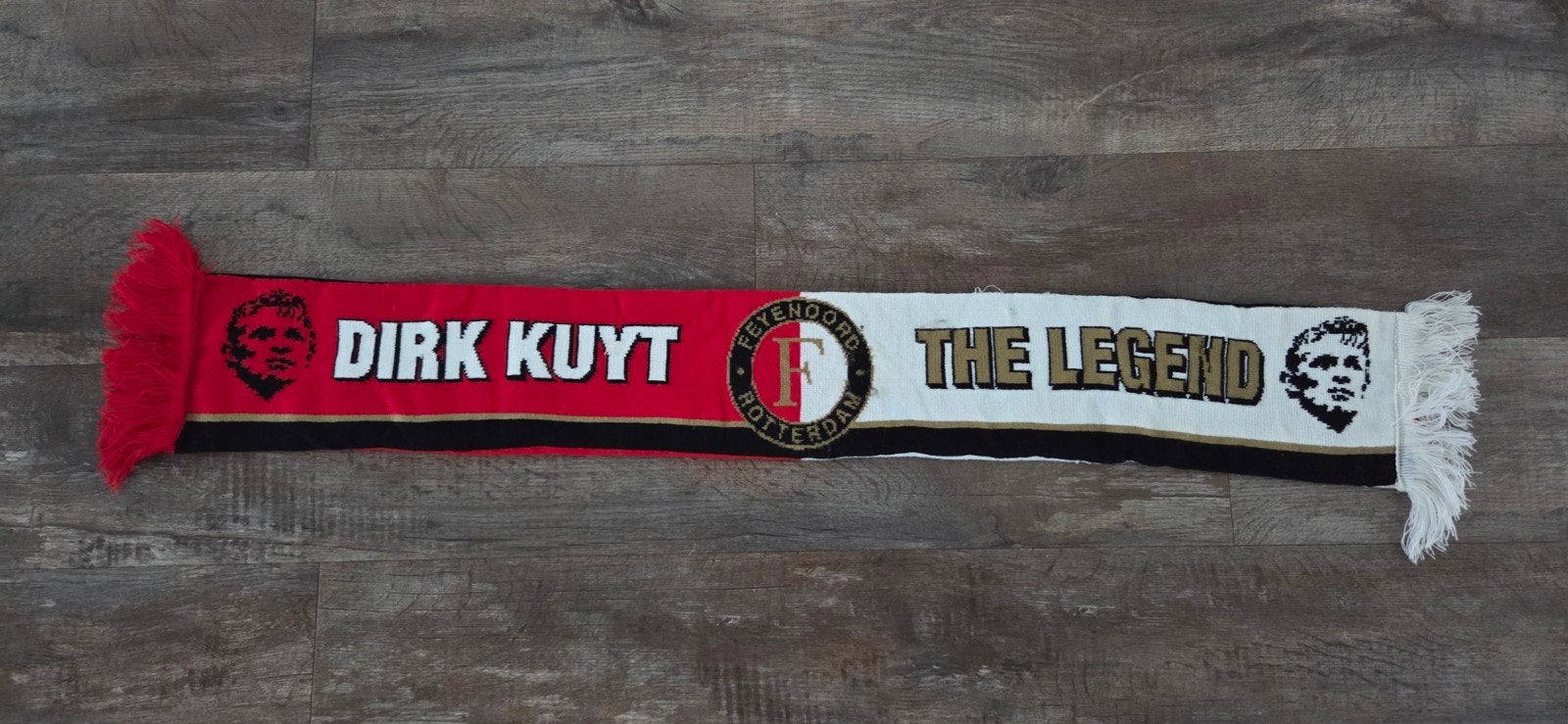 Sjaal Feyenoord Rotterdam, Verzamelen, Sportartikelen en Voetbal, Ophalen of Verzenden, Zo goed als nieuw, Feyenoord, Vaantje of Sjaal