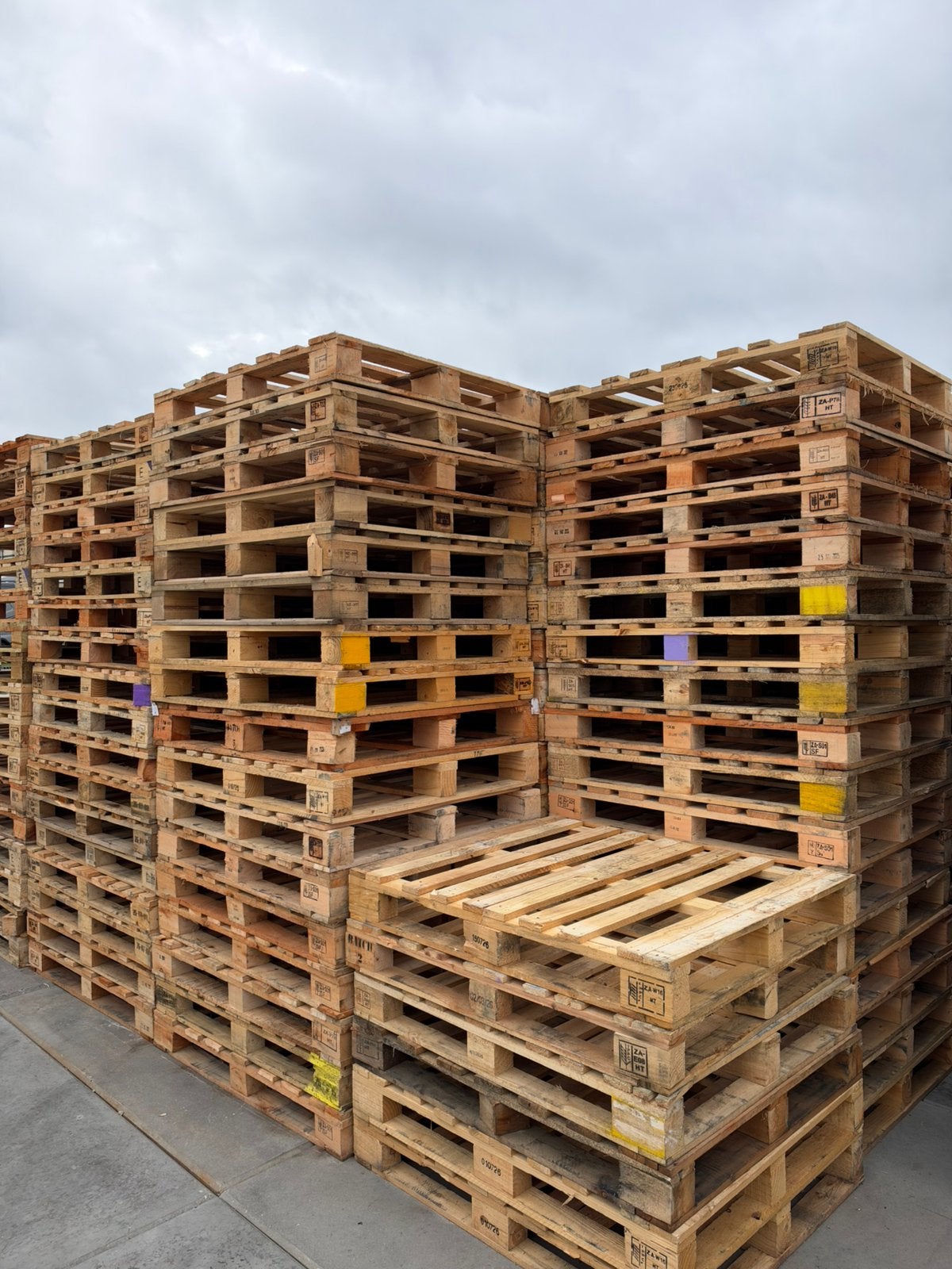 Big bag pallets., Ophalen, Zo goed als nieuw, Pallet, Minder dan 200 cm