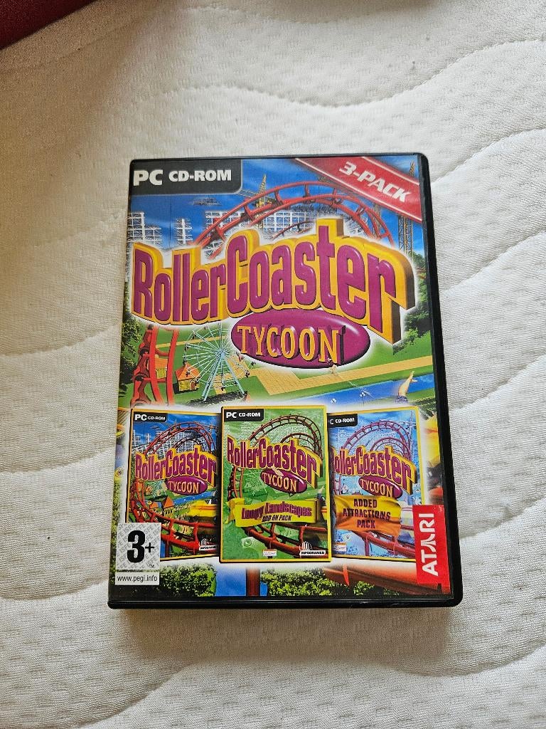 Computerspel Rollercoaster tycoon, Ophalen, Gebruikt, 1 speler, Vanaf 3 jaar