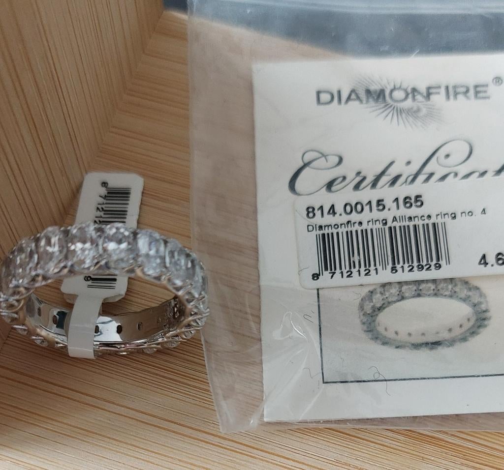 Diamonfire alliance ring maat 17, Nieuw, Ophalen of Verzenden, 17 tot 18, Dame