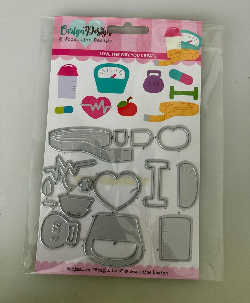 Carlijn design snijmal weight loss CDJD-0004, Verzenden, Nieuw, Overige thema's, Pons of Mal