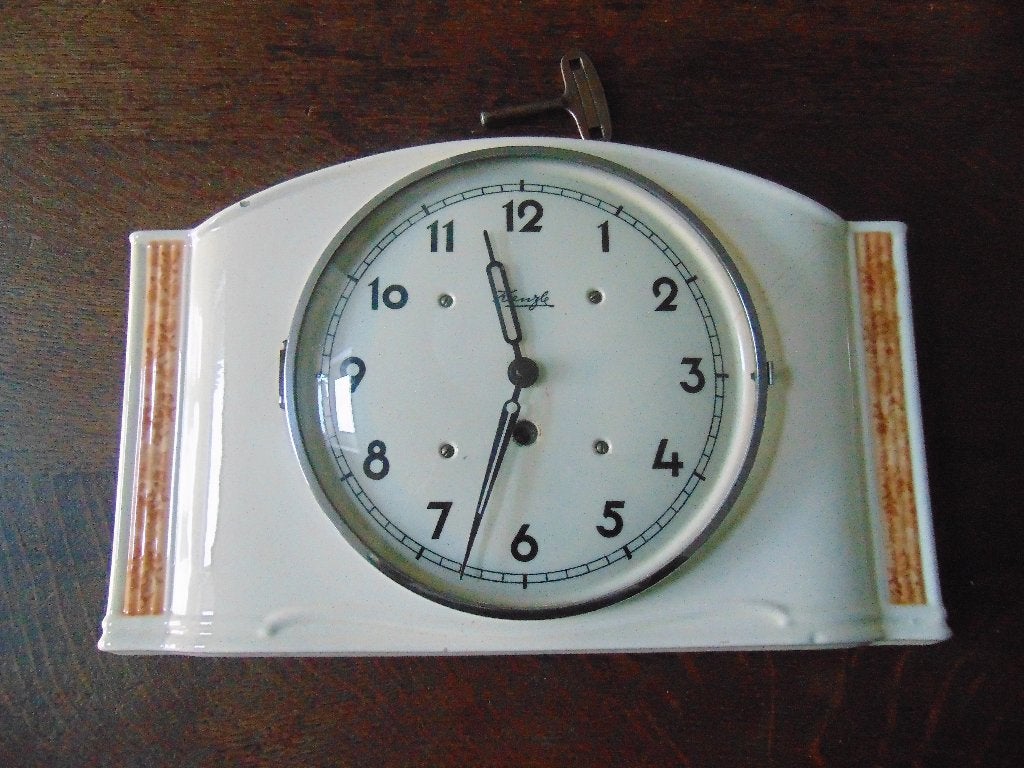 Vintage Keukenklok Werkt perfect, Ophalen of Verzenden