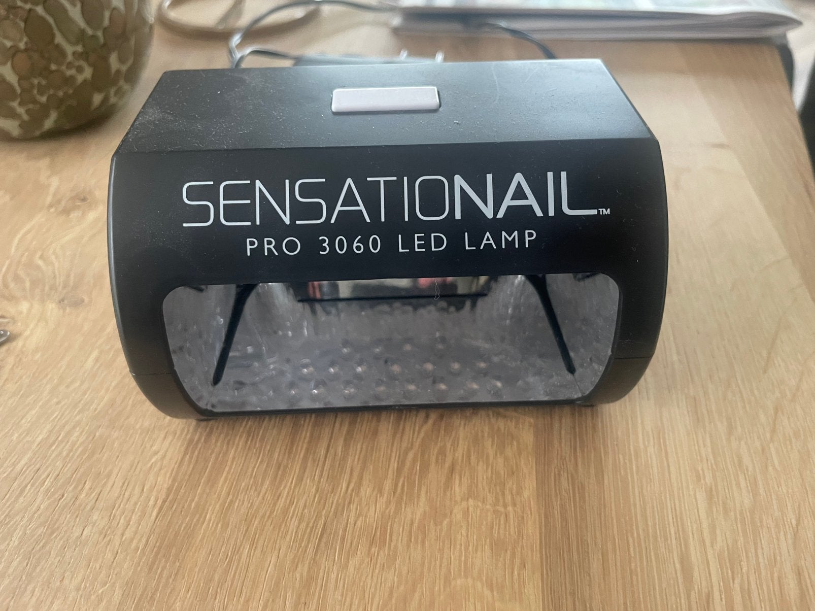Sensationail pro 3060 lamp, Gebruikt, Verzenden, Zwart, Handen en Nagels