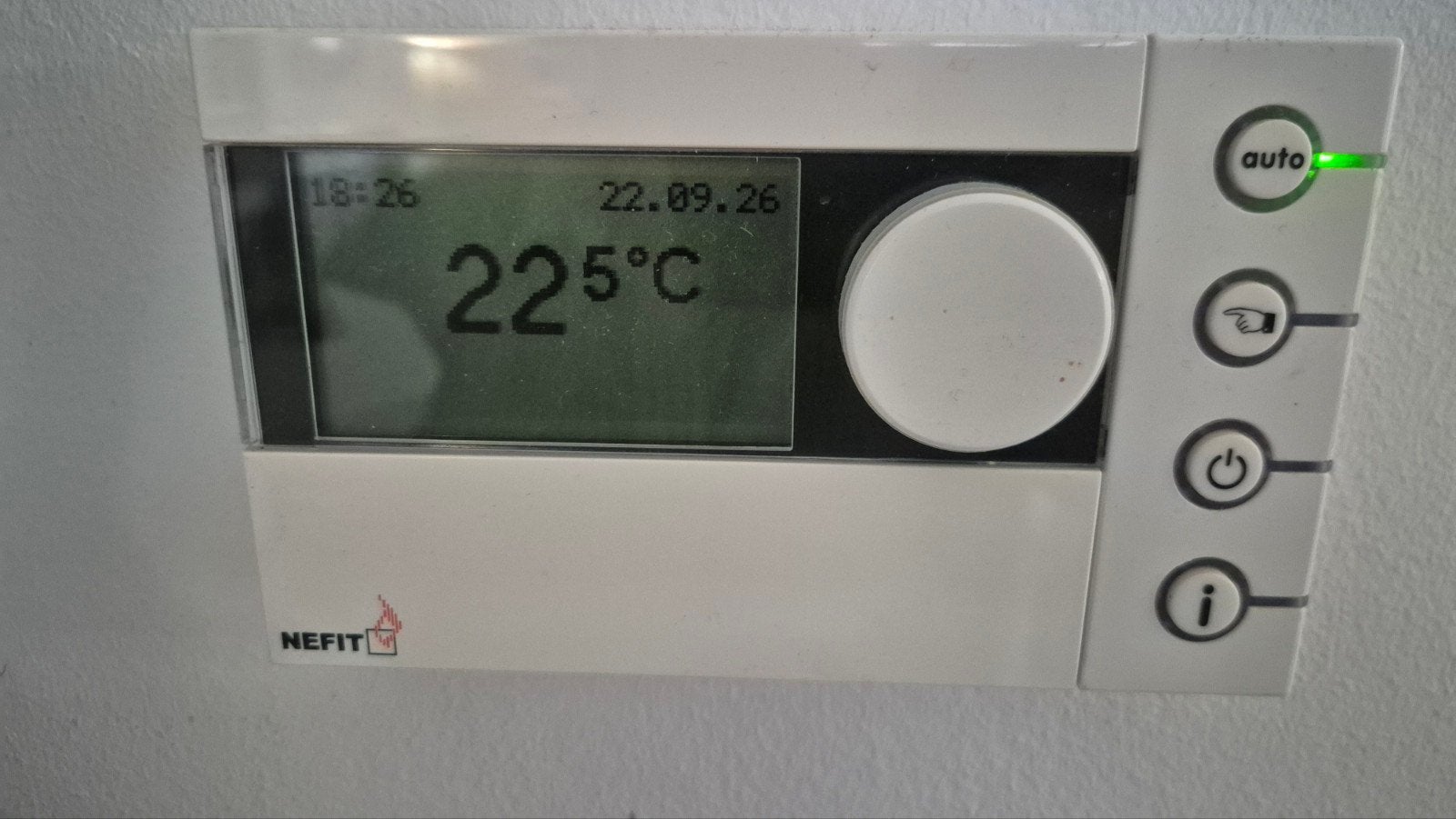 Nefit ModuLine 300 Thermostaat - Zo goed als nieuw, Doe-het-zelf en Verbouw, Ophalen of Verzenden, Zo goed als nieuw, Thermostaat