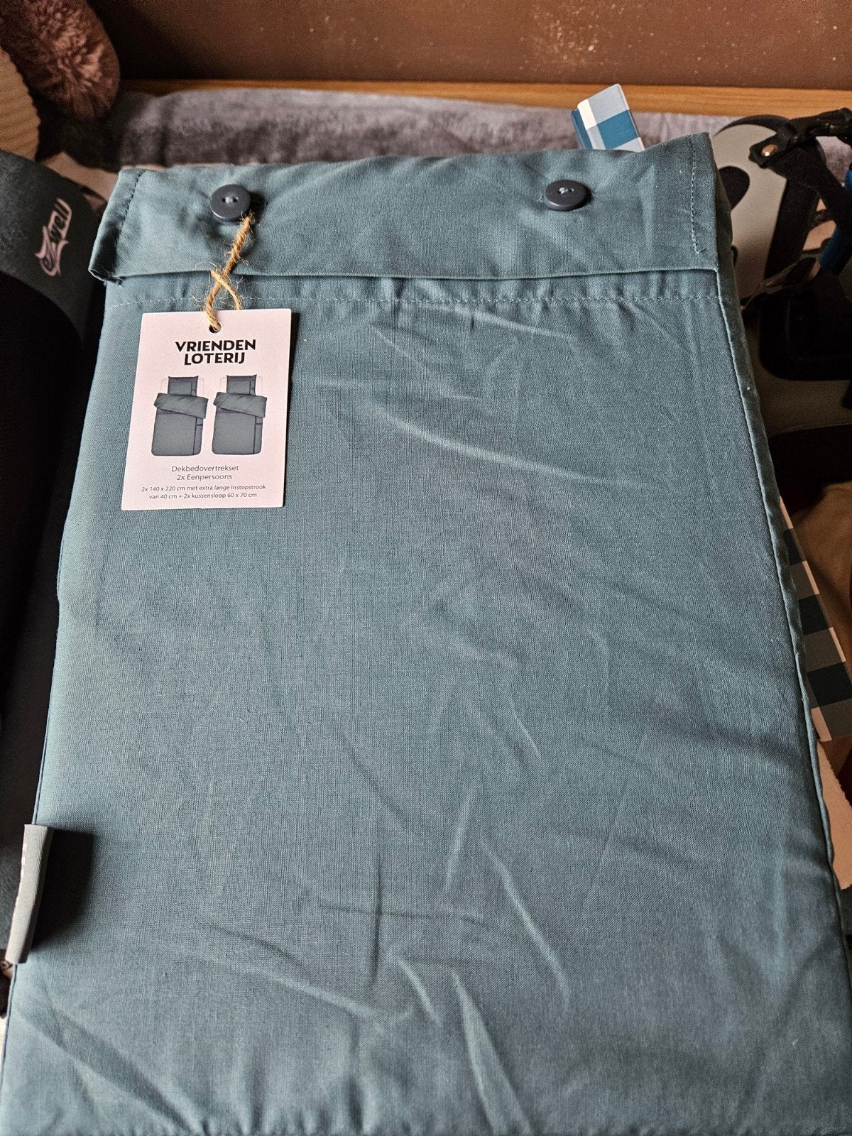 Dekbedovertrekset 2 x eenpersoons met kussenslopen, Nieuw, Huis en Inrichting, Eenpersoons, Blauw, Dekbedovertrek, Nieuw