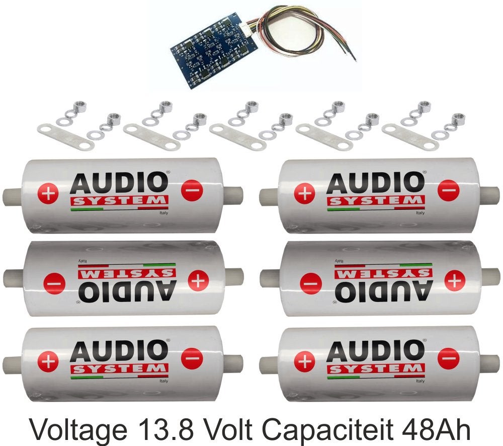 Audio System LTO batterij 6 cellen totaal 13.8V 48Ah, Audio System, Verzenden, Nieuw