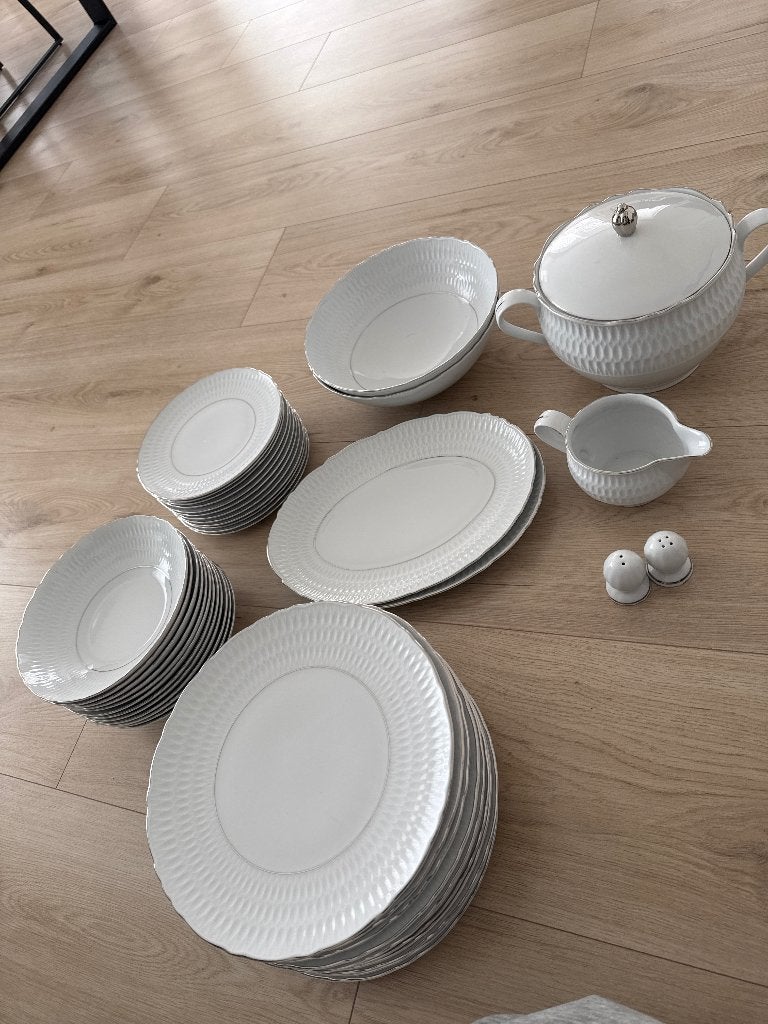 Servies set 12 personen compleet, Ophalen, Overige merken, Klassiek, Nieuw