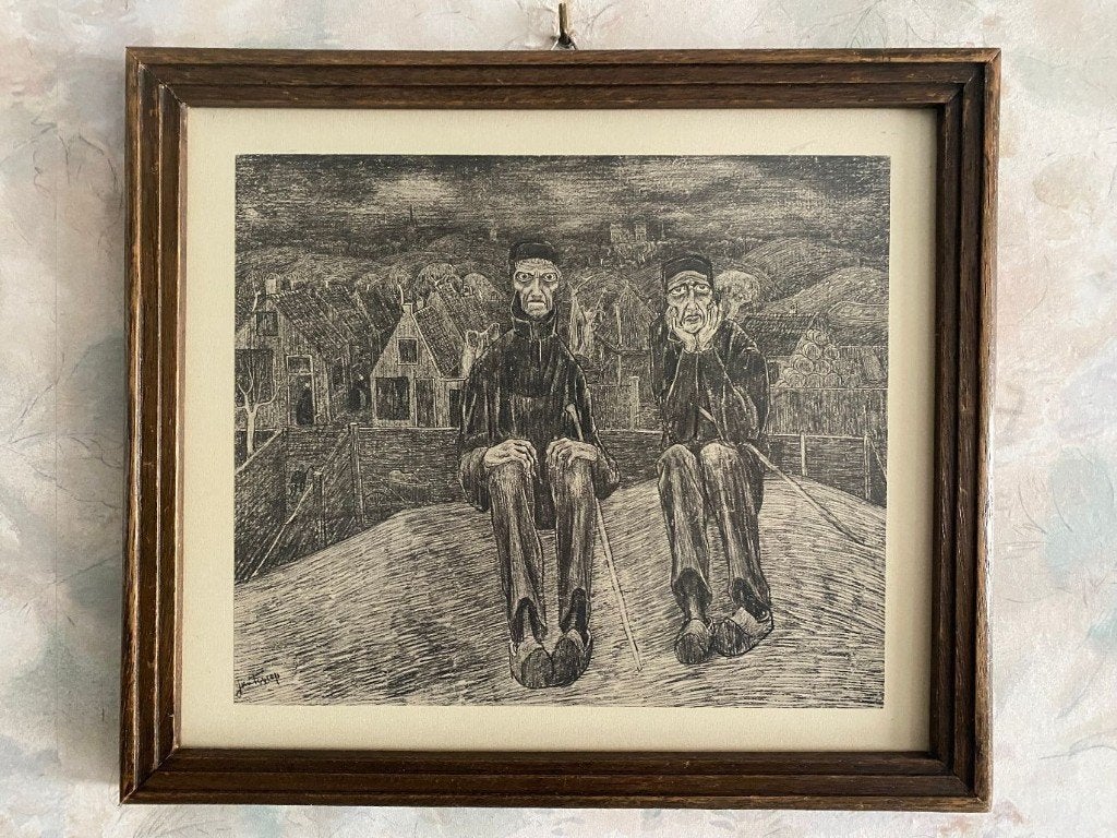 Jan  .  Toorop  .  1891, Antiek en Kunst, Ophalen of Verzenden