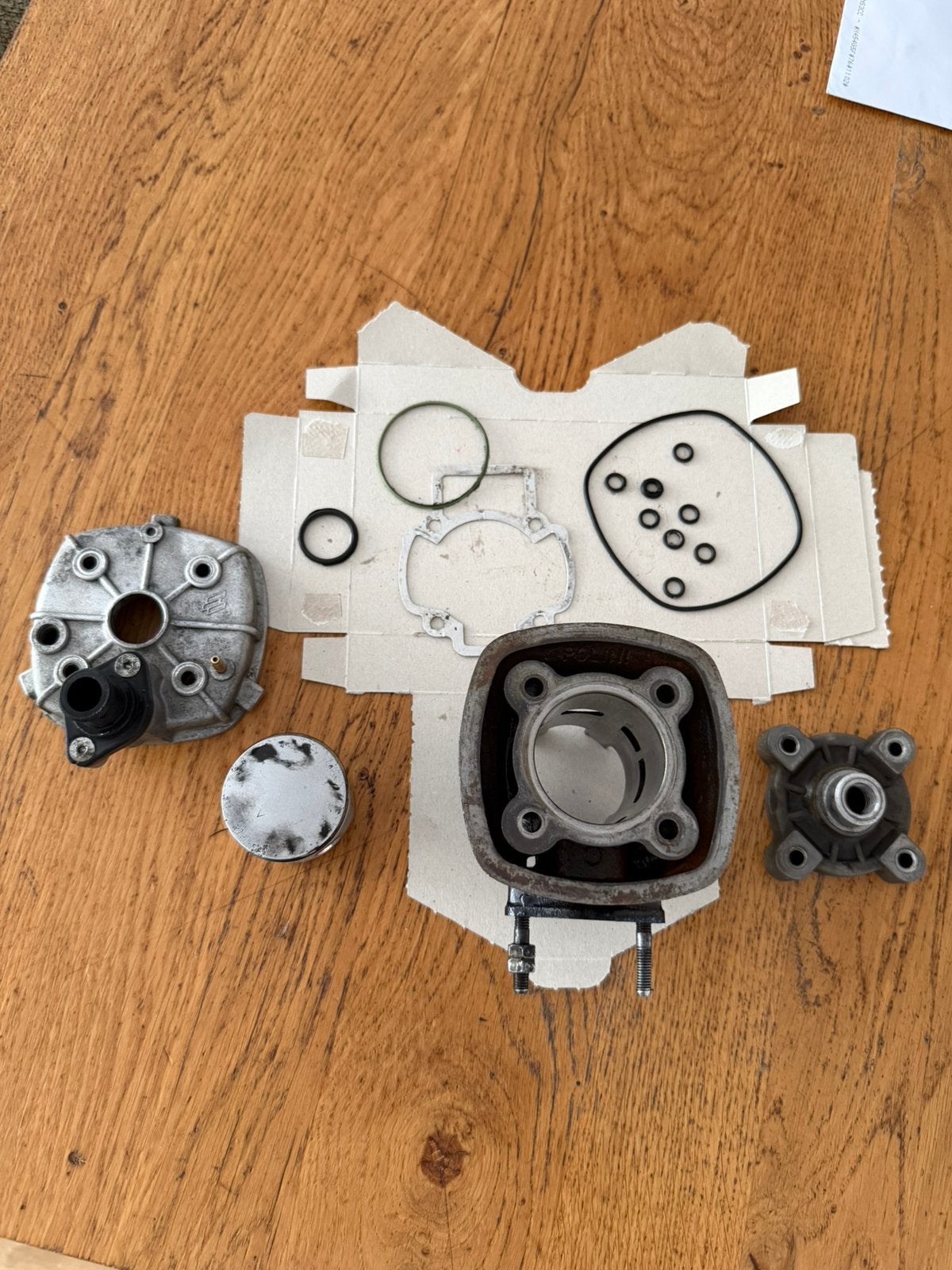 Polini 70cc cilinderkit voor Gilera Runner, Ophalen of Verzenden, Zo goed als nieuw, Cilinder
