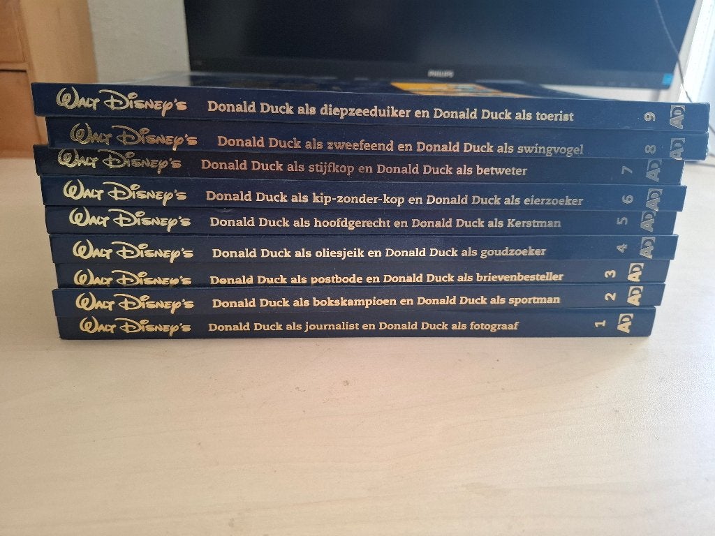 Donald duck, Boeken, Meerdere stripboeken, Ophalen, Zo goed als nieuw, Donald Duck